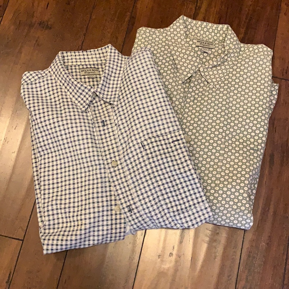 BOGO Vintage Bugle Boy Men’s Button Down Shirts